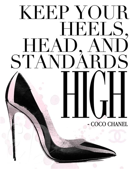 coco chanel quotes|coco chanel quotes high heels.